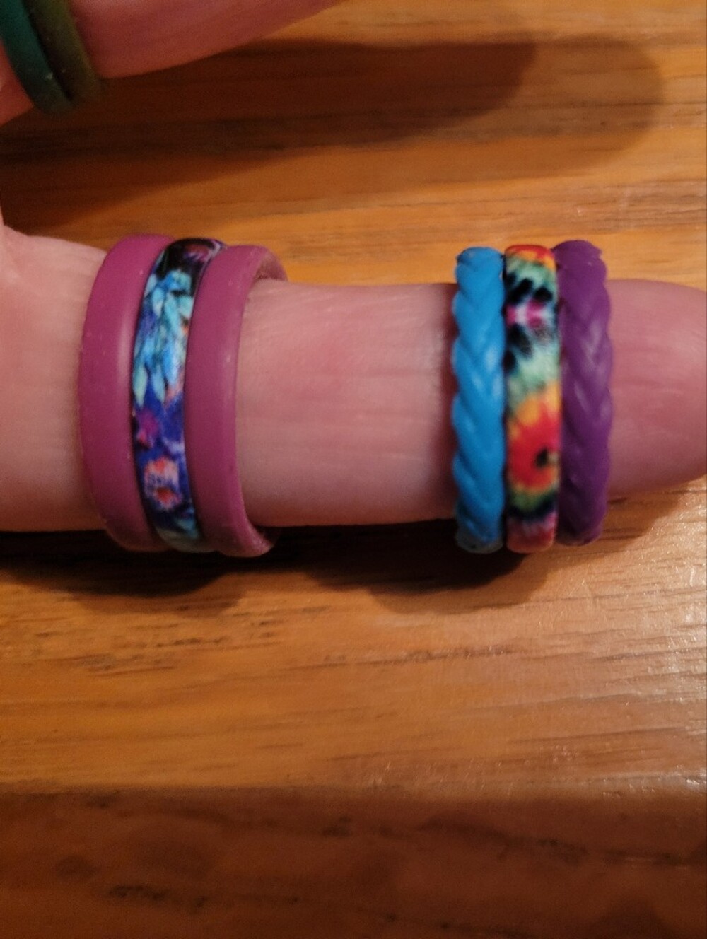 Groove Rings, Stackable Size 6